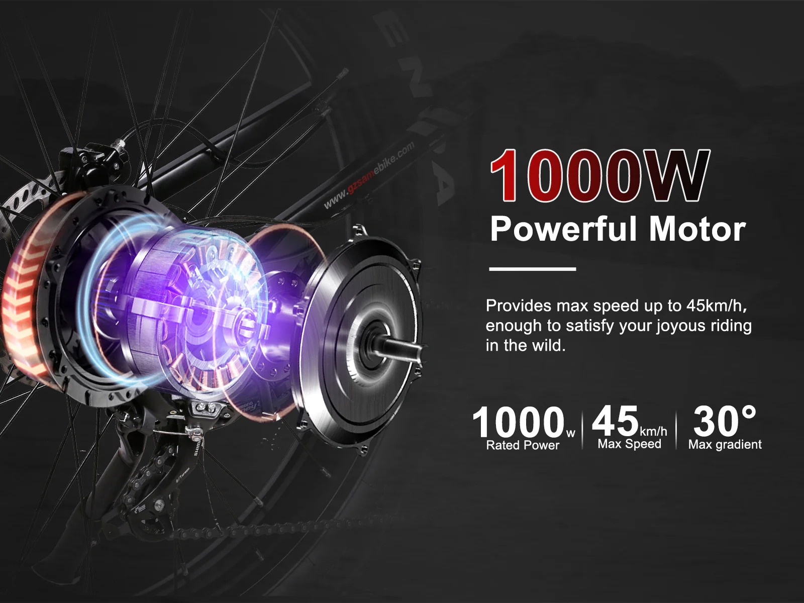 samebike rs-a08-|| elektrinis dviratis 1000w 20 kukirin.lt