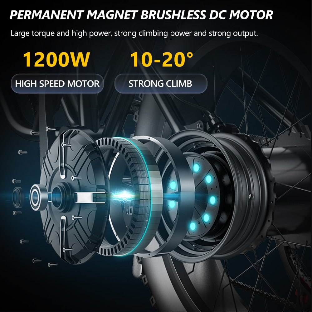 hidoes b3 1200w 18.2ah elektrinis dviratis 19 kukirin.lt