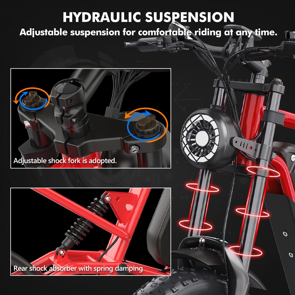 hidoes b6 1200w 15.6ah elektrinis dviratis 21 kukirin.lt